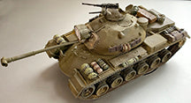 1/48 M48A3 created for Gringo's 40 Vietnam Range