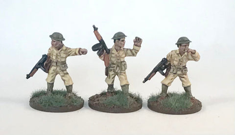 Game Miniatures -  Philippines 1941 Scout NCOs (3)