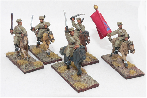 Game Miniatures - Mongolian Cavalry Command  (2)