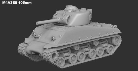 US-AFV M4A3E8 105mm Sherman