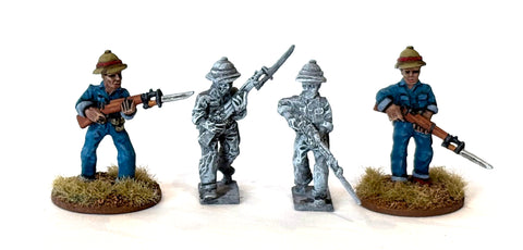Philippine Constabulary Rifles advancing X4