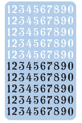 AFV-Decal Soviet Turret Numbers