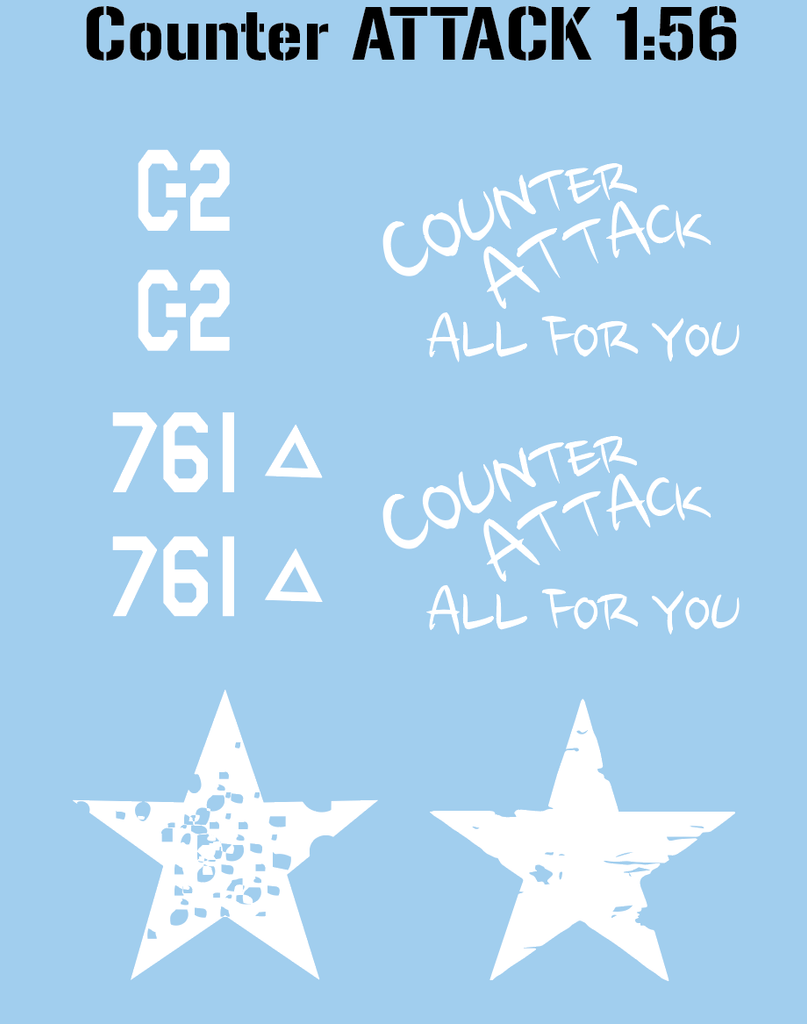 AFV-Decal US Counter Attack