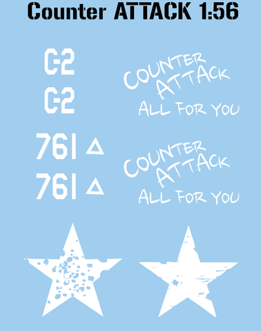 AFV-Decal US Counter Attack