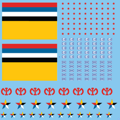 AFV-Decal Japanese Manchukuo RR Set