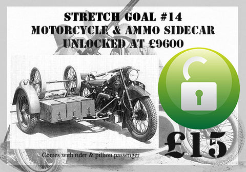 Danish Motorcycle & Ammo Sidecar (DAN208)