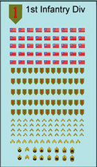 Inf-Decals US 1st Infantry