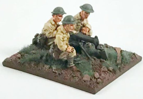 Game Miniatures -  Philippines 1941  US Army MMG (3 & Gun)