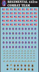 Inf-Decals US 442nd Regimental Combat Team