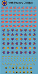 Inf-Decals US 44th Infantry