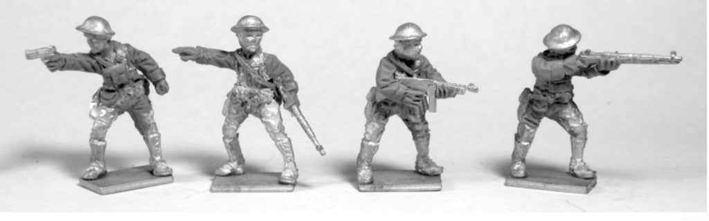 Game Miniatures -  Philippines 1941 26th Cavalry Command(4) Dismounted