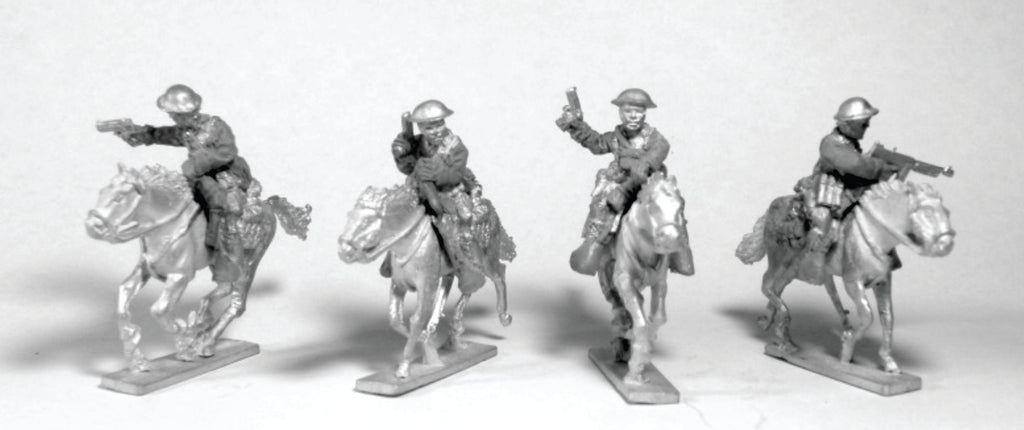 Game Miniatures -  Philippines 1941 26th Cavalry Command(4) Mounted