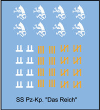 AFV-Decal German Das Reich