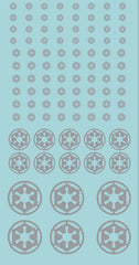 Inf-Decals Sci-Fi Emperor's Faction Vehicle and Infantry (Silver)