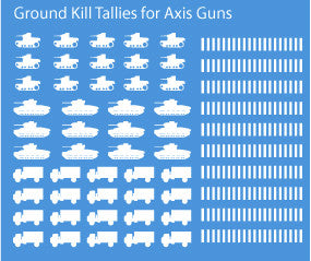 AFV-Decal German Ground Kill Tallies