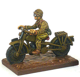 IJA-AFV Japanese Motorcycle with driver