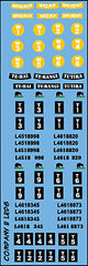 AFV-Decal British LRDG Truck Markings