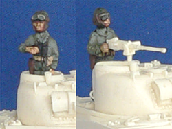Miniatures USMC Tank Crew (2)