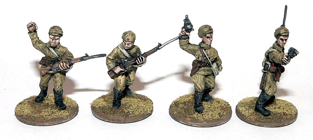 Game Miniatures - Mongolian Command Group (4)