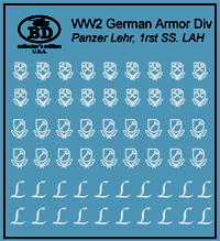 AFV-Decal German Divisional Insignia Panzer Lehr