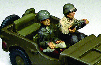 Miniatures US General George Patton Seated
