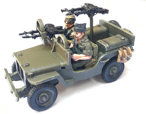 British-AFV Willy's Jeep SAS Europe includes crew & stowage