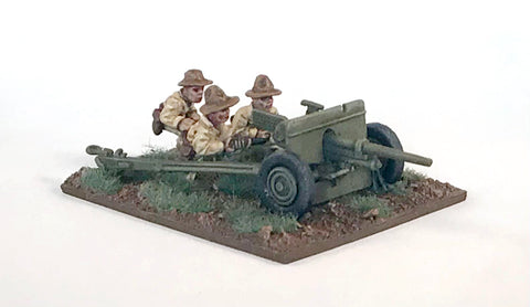 Game Miniatures -  Philippines 1941 Scout AT gun & 3 crew