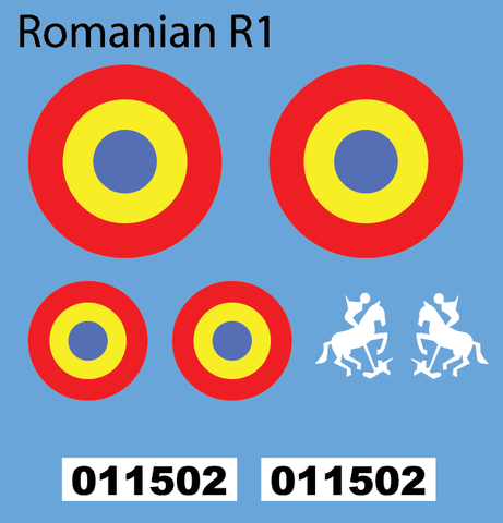 AFV-Decal Romanian R1