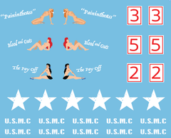 AFV-Decal US 3rd Marine M3A1