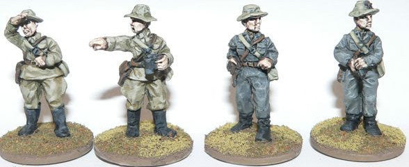 Miniatures Soviet AFC Crew #2 (4) (floppy hats)