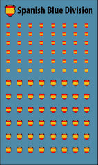 Inf-Decals Spanish Blue Div