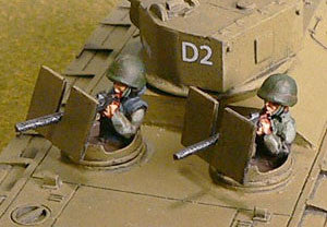 Miniatures USMC LVT(A1) tub gunners(2)