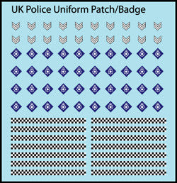 Inf-Decals UK police badges and cap markings