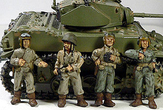 Miniatures US Army Tankers Dismounted (4)