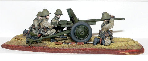 Game Miniatures - Soviet 45mm Anti-Tank Gun & Crew