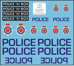 Pop Culture-Decals UK Policebox/Tardis
