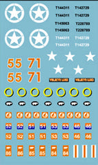 AFV-Decal British AFV's  Platoons