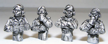 Miniatures British Tanker Torsos (4)