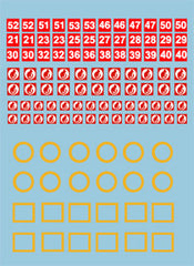 AFV-Decal British AFV's 7th armored, Desert Rats