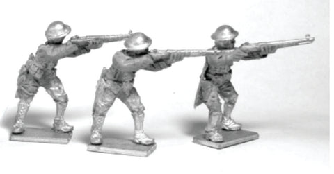 Game Miniatures -  Philippines 1941 26th Cavalry Firing(3) Dismounted