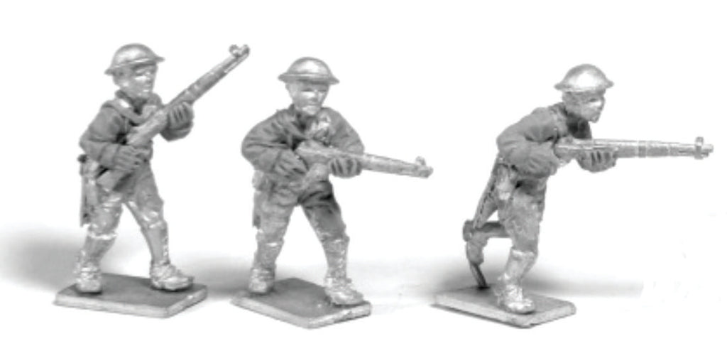 Game Miniatures -  Philippines 1941 26th Cavalry Advancing(3) Dismounted