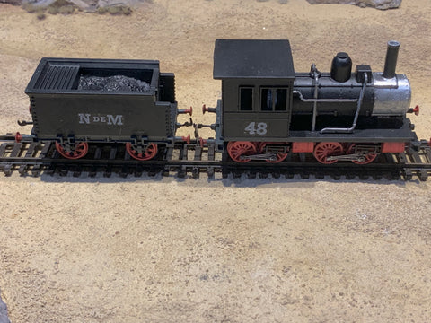 Trains - Locomotive and tender Mexican Rail