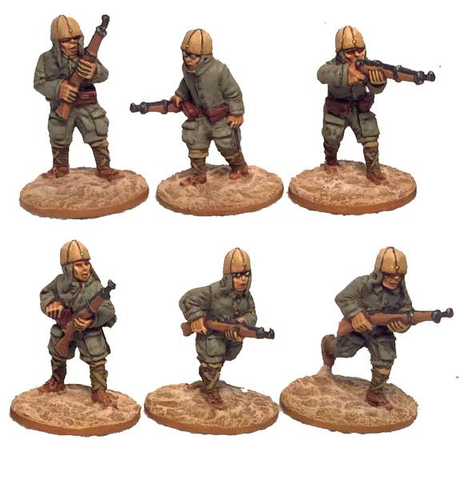 Game Miniatures - IJA Para Rifles (6)