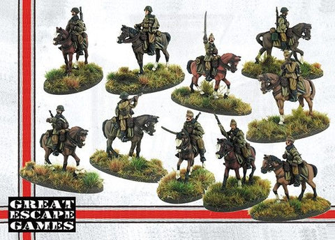 Hungarian Calvary - Mounted Hungarian Huszar Troop (Hun201)