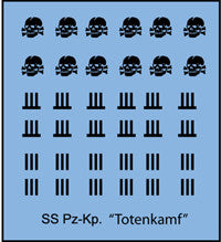 AFV-Decal German Totenkopf
