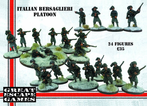 Italian Bersaglieri Platoon - Winter (BER101)
