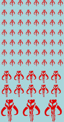 Inf-Decals Sci-Fi  Bounty Hunter Vehicle and Infantry  (Red)