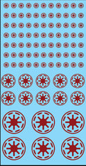 Inf-Decals Sci-Fi Republic Troops (Maroon)