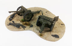 Romanian TUNUL DE CAMP 7.5cm Mod. 1897 Field gun Winter (ROM120)