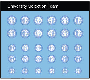 Pop Culture-Decal GuP University Selection Team